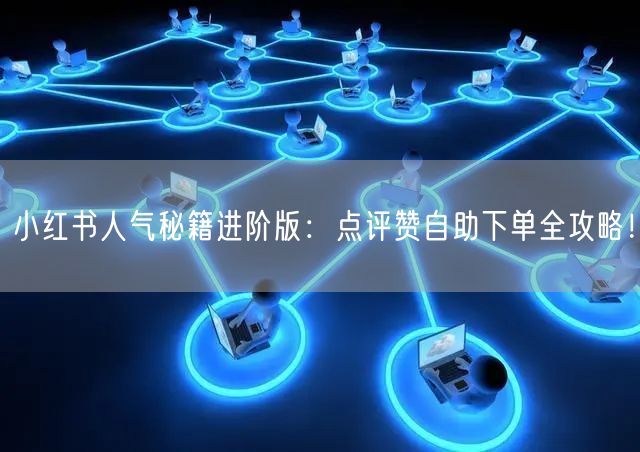 小红书人气秘籍进阶版:点评赞自助下单全攻略!