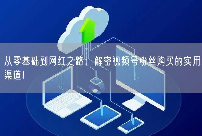 从零基础到网红之路:解密视频号粉丝购买的实用渠道!