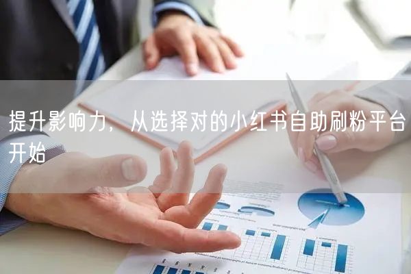 提升影响力,从选择对的小红书自助刷粉平台开始